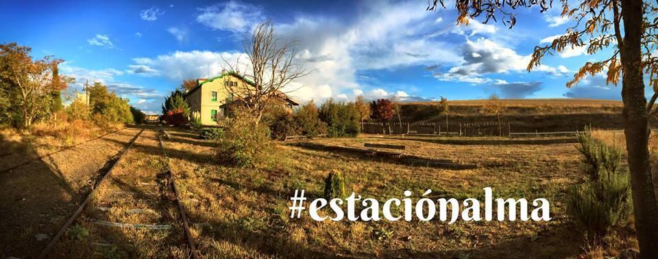 Hotel Rural La Estacion Del Alma Almazan Exterior photo